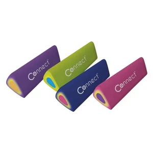 Radír Connect háromszögletű,hasáb színes 45x15x15mm