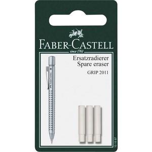 Faber-Castell radír Grip 2011 ceruzához 3db-os prémium minőségű termék 131597