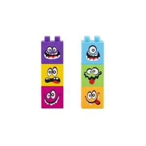 Radír Trendhaus Little Monster 3 emeltes torony 2 féle készlet 957085