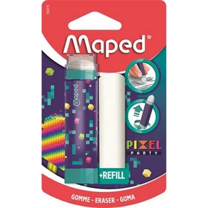 Radírstift Maped pótbéllel, Pixel Party IMA152015