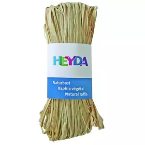 Raffia Heyda 50g természetes anyagból natúr 204887799