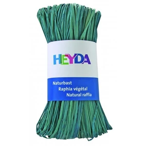 Raffia Heyda 50g természetes anyagból pasztellkék 204887786
