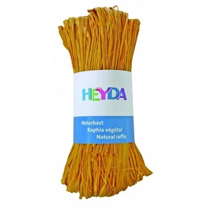 Raffia Heyda 50g természetes anyagból sárga 204887790