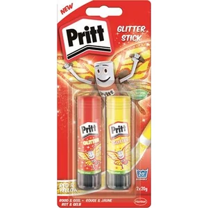 Ragasztóstift 2x20g Pritt glitteres