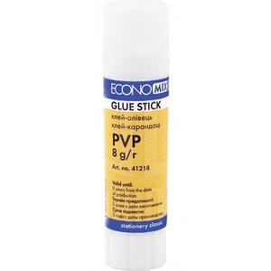 Ragasztóstift 8g Economix C PVP alapú stiftes ragasztó Papiron jól ragad