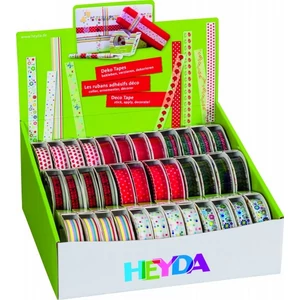 Ragasztószalag HEYDA cellux tépővel, 1,5mm x 10m, 9féle mint 203584395