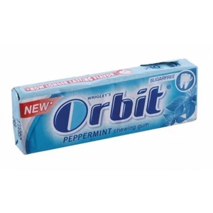 Rágó Orbit Peppermint 14g drazsé 1DB KHE106