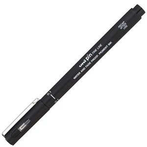 Rajzmarker Uni 0,1 mm, PIN, fekete