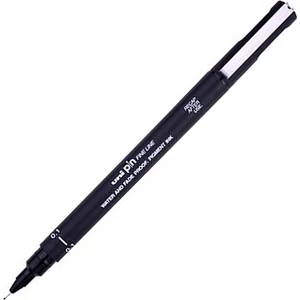 Rajzmarker Uni 0,1 mm, PIN, fekete