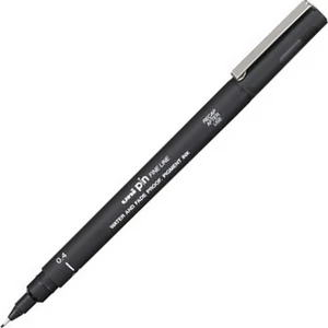 Rajzmarker Uni 0,4 mm, PIN, fekete