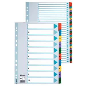 Regiszter Esselte A-Z mylar A-Z A4 Esselte