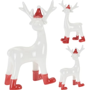 Rénszarvas figura 16cm 2 féle mintával kpm