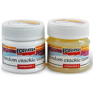 Repesztőlakk szett random Pentart 50ml véletlenszerű repedésekhez