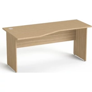 Íróasztal Mayah SV-24 íves, balos, laplábbal, 160x80 cm, Freedom SV-24", kőris