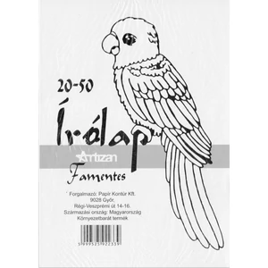 Írólap famentes 20-50 papagáj 50lap 60g-os neylonos kntr. FEHÉR SZÉP Irodai papíráru