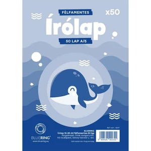 Írólap félfamentes 10-50 külön csomagolással neylon papíros iskolaszezonos termék Bluering