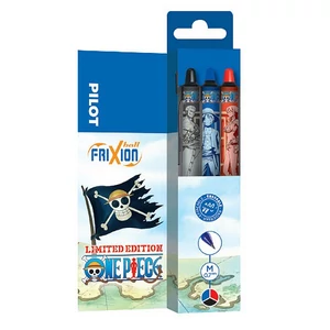 Rollertoll 0,35mm Pilot nyomógombos, Frixion Ball Plus One Piece 3 különböző szín