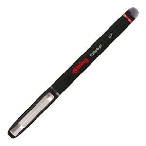 Rollertoll Rotring 0,7mm kupakos, Rollerball fekete