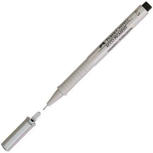 Faber-Castell tűfilc 0,3mm Ecco-Pigment fekete rostiron 166399