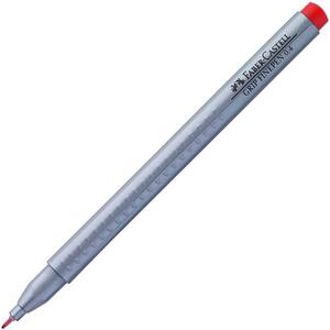 Faber-Castell tűfilc 0,4mm Grip piros rostiron 151621