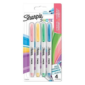 Rostirón készlet vágott '25 SHARPIE S-Note 4 különböző szín