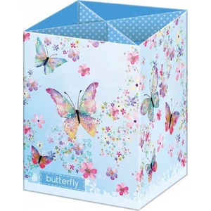 Írószertartó asztali osztott Butterfly kék írószertartó 1923-0303-02