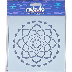 Sablon stencil Mandala 14,5x14,5cm Nebulo Dekor MSL-MAN-4,5X14,5