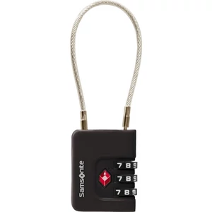 Samsonite biztonsági lakat '25 Ta Revolution Cablelock 3 Dial Tsa 155576/1041-Black