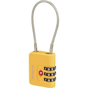 Samsonite biztonsági lakat '25 Ta Revolution Cablelock 3 Dial Tsa 155576/1924-Yellow