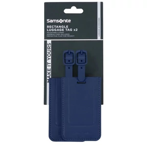 Samsonite bőröndcímke Ta Revolution Rectangle Luggage Tag X2 155592/1549-Midnight Blue