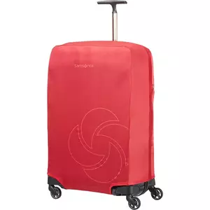 Samsonite bőröndhuzat L/M foldable Luggage cover 121223/1726 Piros