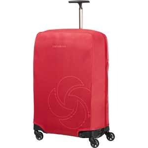 Samsonite bőröndhuzat M foldable Luggage cover 121224/1726 Piros
