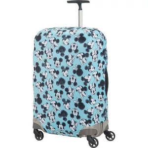 Samsonite bőröndhuzat M GLOBAL TA Disney LYCRA COVER M 122306/7923 Mickey/Minnie Blue