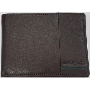 Samsonite pénztárca férfi bőr Outline 2 SLG 007 BILLF 7CC+VFL+C+2C+W 103864/6658 - E.Brown/Turquise