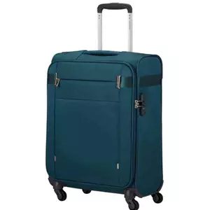 Samsonite kabinbőrönd 55/20 Citybeat Spinner 55/20 Length 40Cm 128830/1686-Petrol Blue