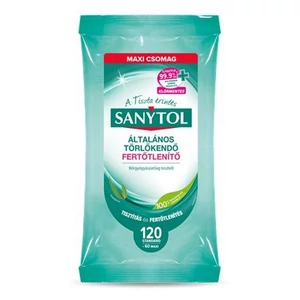 Fertőtlenítő törlőkendő Sanytol 60 db maxi KHT1016 KHT1016