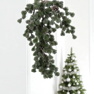 Selyemvirág - girland 95cm Cedrus glauca 95x74x23cm DST25