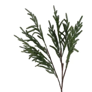 Selyemvirág művirág Művészi virág Cryptomeria S zöld 86x20x9cm DST
