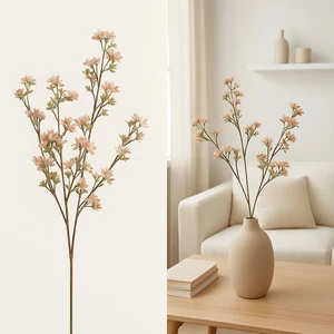 Selyemvirág - művirág Prunus pink SDDST53