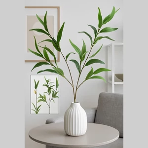 Selyemvirág - művirág zöld de Eucalyptus S green SDDST53 prémium kategóriás virág