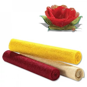 Sisal Folia 45x200cm tek. 135g csillámos nat 