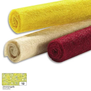 Sisal Folia tek.45x200cm csillámos c.sárga 