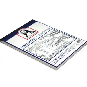 Skiccfüzet A4 Mona Lisa 50 lapoS 120g-os sketch book BN05-4
