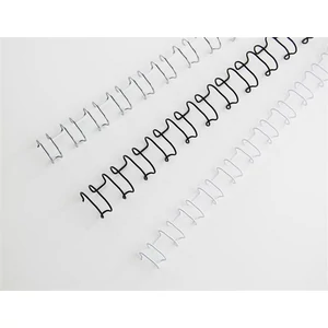 Spirál 6 mm GBC fém, 2:1,55 lap MultiBind 21,  ezüst GBC160431