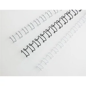 Spirál 6 mm GBC fém, 2:1,55 lap MultiBind 21,  fehér GBC165085