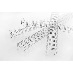 Spirál 6 mm GBC fém, 3:1,55 lap WireBind, ezüst GBC810497
