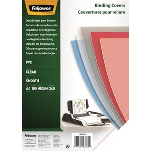 Spirál előlap A4 Fellowes 240 mikron, víztiszta