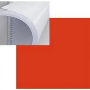Spirál hátlap A4 Fornax High Gloss - fényes piros 230gr