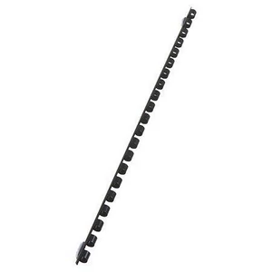 Spirál műanyag Victoria 6 mm, 10-20 lap, fekete