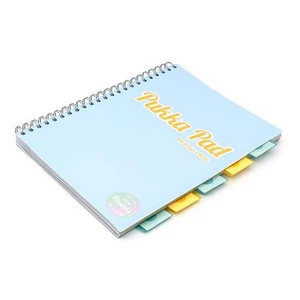 Spirálfüzet A4 vonalas 100 lap PUKKA PAD "Pastel project book" vegyes szín